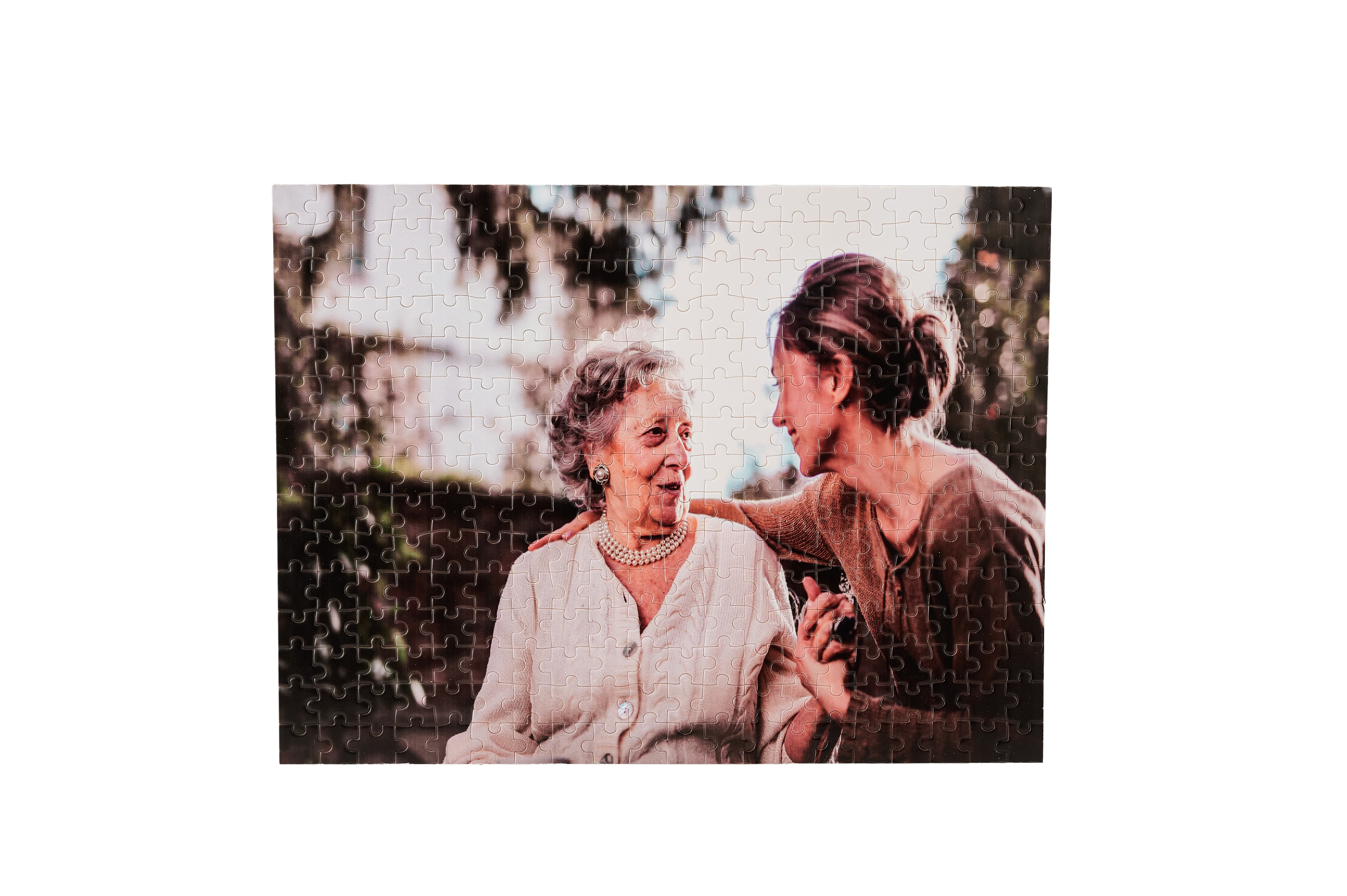 The Custom Memory Jigsaw - Your Photo on Artisan Wood